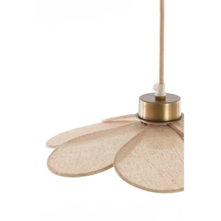 Light & Living Hanglamp Fyano Zand - Ø30,5x9 cm - afbeelding 3