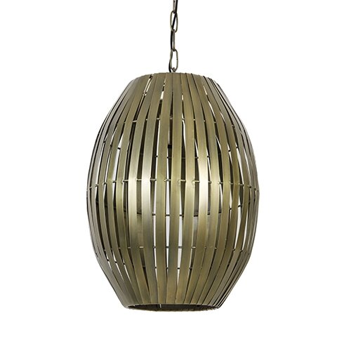 Light & Living Hanglamp Ø34x49 cm KYOMI antiek brons - afbeelding 1