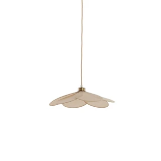 Light & Living Hanglamp Fyano Zand - Ø46x13 cm - afbeelding 1