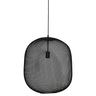 Light & Living Hanglamp Ø50x56 cm REILLEY mat zwart - afbeelding 1