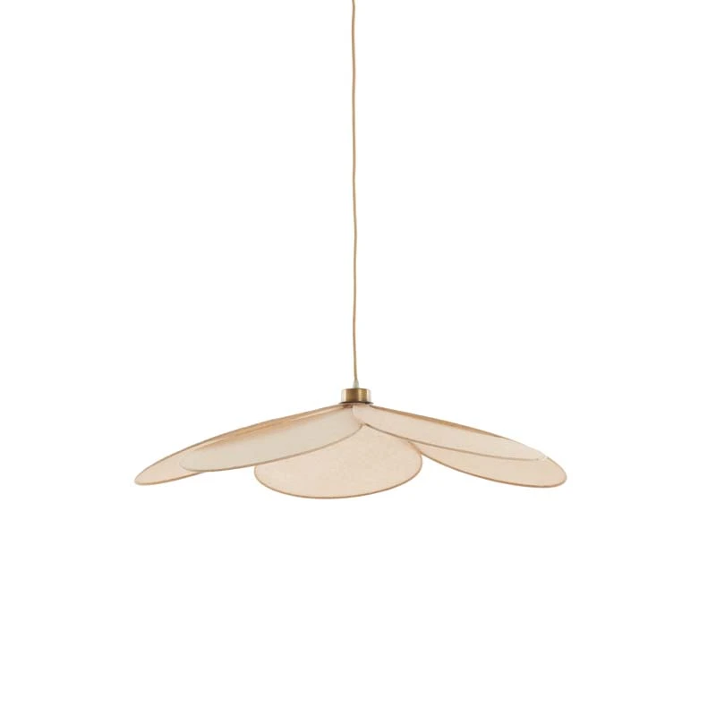 Light & Living Hanglamp Fyano Zand - Ø79x20 cm - afbeelding 1