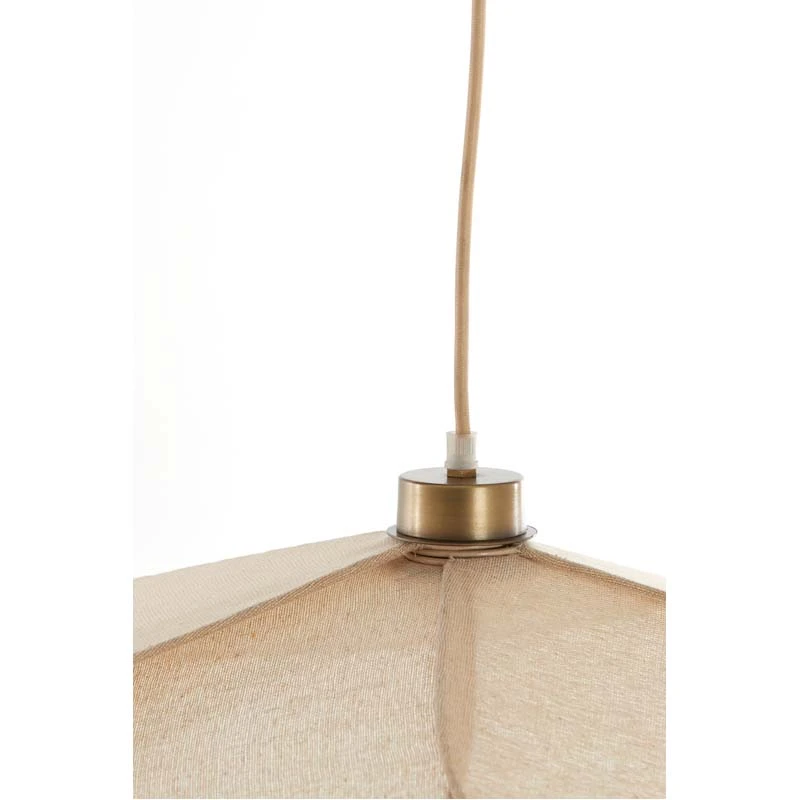 Light & Living Hanglamp Fyano Zand - Ø79x20 cm - afbeelding 2