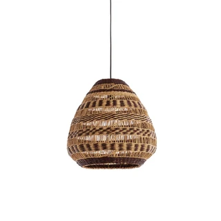 Light & Living Hanglamp Soluna Bruin - Ø47x46 cm - afbeelding 1