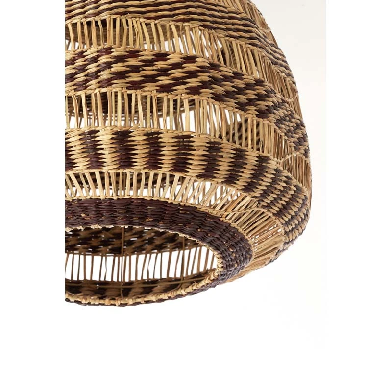 Light & Living Hanglamp Soluna Bruin - Ø47x46 cm - afbeelding 4