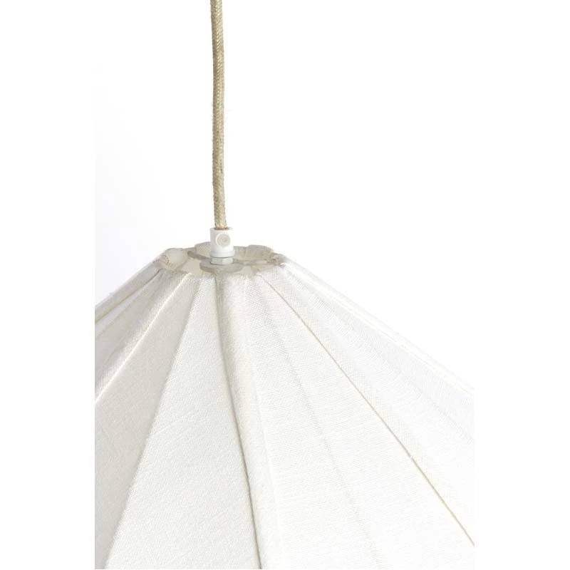 Light & Living Hanglamp Zubeda Crème - Ø58,5x40 cm - afbeelding 4