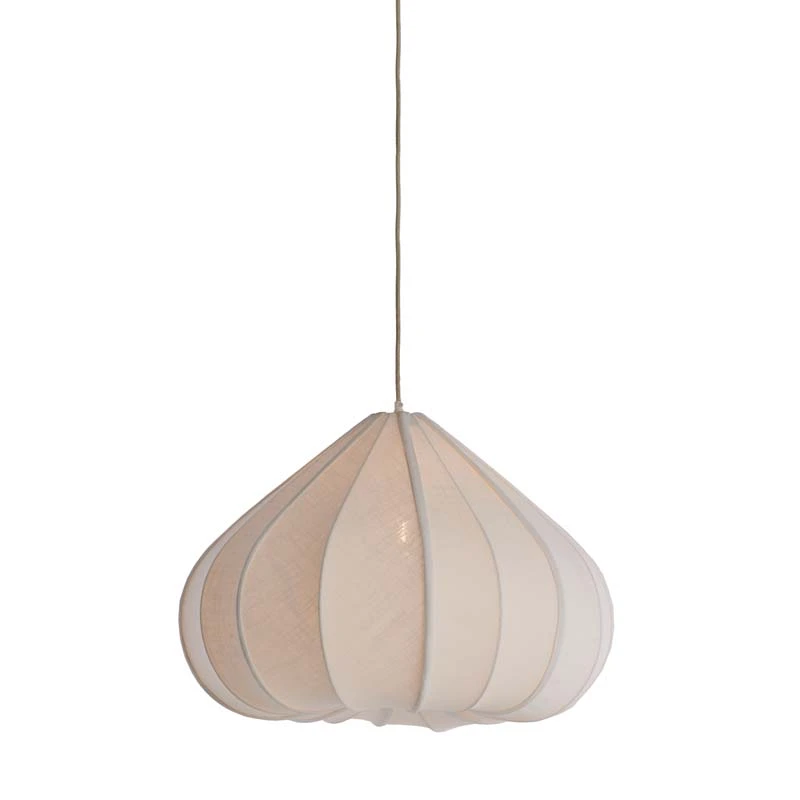Light & Living Hanglamp Zubeda Crème - Ø58,5x40 cm - afbeelding 6