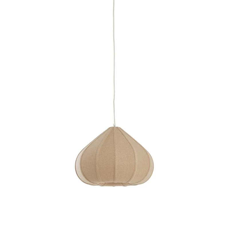 Light & Living Hanglamp Zubeda Naturel - Ø40x28,5 cm - afbeelding 1
