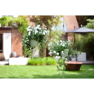 Elho Vibia Campana Hangpot Ø24 cm - Pistache Groen - afbeelding 5