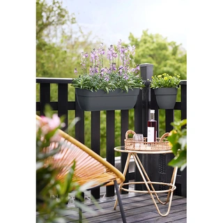 Elho Vibia Campana Easy Hangpot 58 cm - Antraciet - afbeelding 5