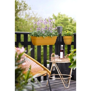 Elho Vibia Campana Easy Hangpot 58 cm - Honing Geel - afbeelding 5