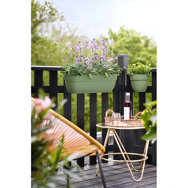 Elho Vibia Campana Easy Hangpot 58 cm - Pistache Groen - afbeelding 4