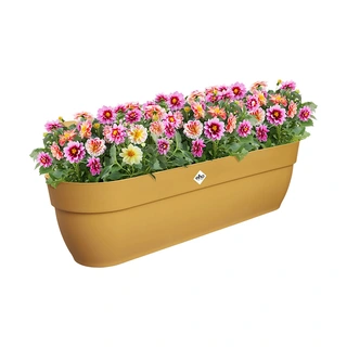 Elho Vibia Campana Easy Hangpot 70 cm - Honing Geel - afbeelding 3