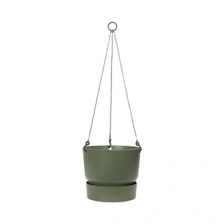 Elho Greenville Hangschaal Ø24 cm - Blad Groen - afbeelding 1