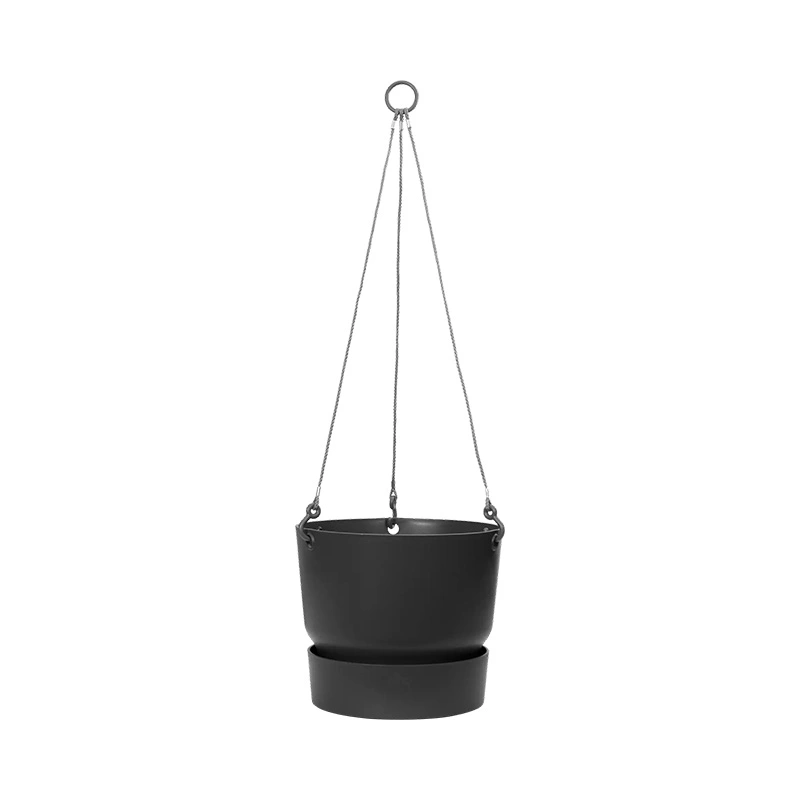 Elho Greenville Hangschaal Ø24 cm - Living Black - afbeelding 1