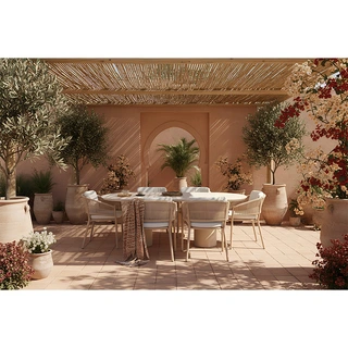 Hartman Altea Dining Tuinstoel - Cappuccino - afbeelding 6