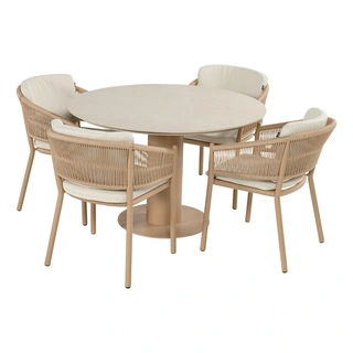 Hartman Altea Girona Diningset - Cappucino - afbeelding 1
