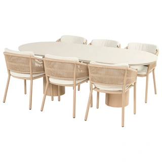Hartman Altea Valencio Diningset - Cappuccino