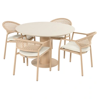 Hartman Girona Taragona Diningset - Cappuccino