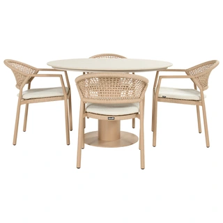 Girona Taragona Diningset - Cappuccino - afbeelding 2