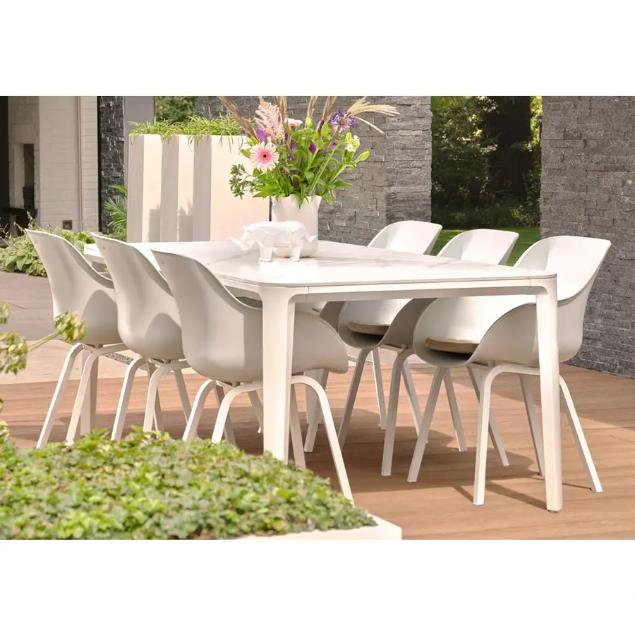 Hartman Le Soleil Element Dining Tuinstoel - Wit/Wit - afbeelding 5