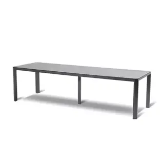 Hartman Lille HPL Tuintafel 278x100 cm - Xerix Antraciet