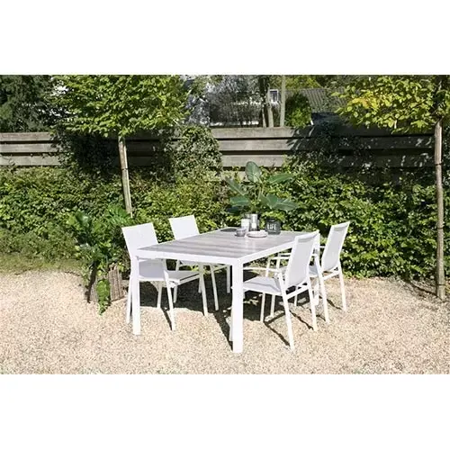 tobben kabel taal Hartman Tanger Tuintafel 168x105 - Wit | De Boet