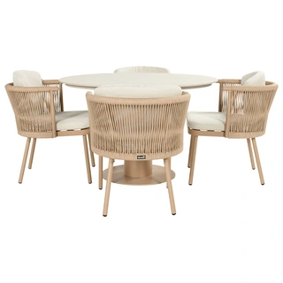 Hartman Toledo  Girona Diningset - Cappuccino - afbeelding 2