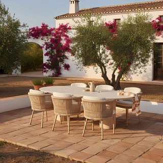 Hartman Toledo Valencio Diningset - Cappuccino - afbeelding 2