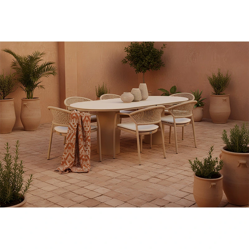 Hartman Valencio Taragona Diningset - Cappucino - afbeelding 3