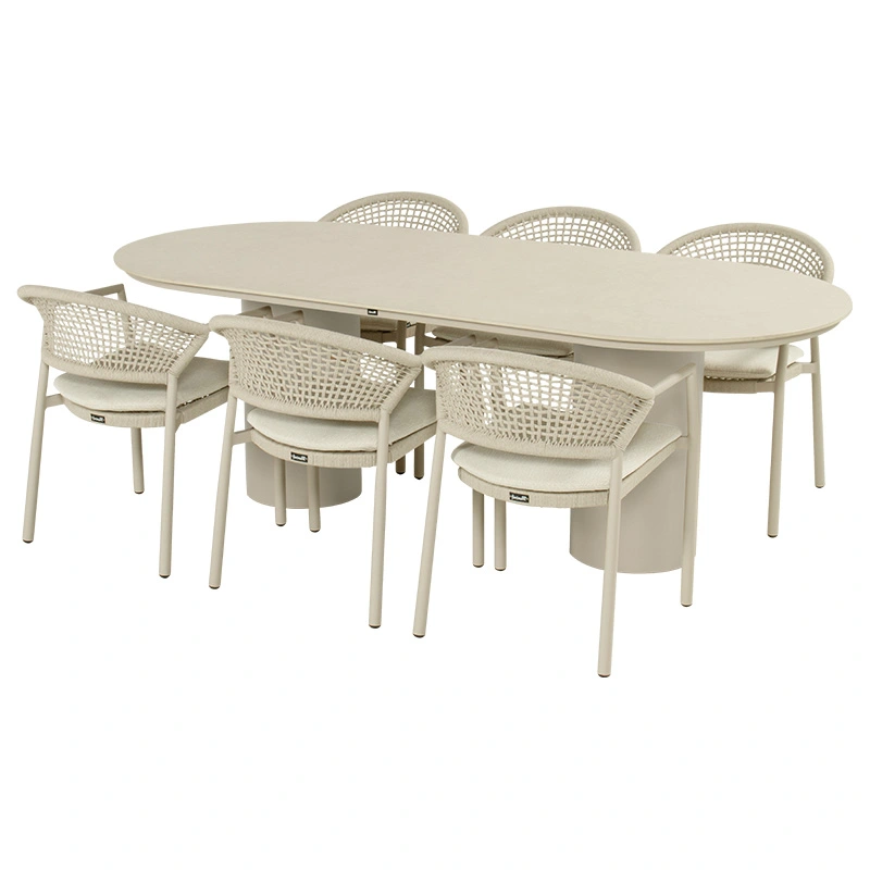 Hartman Valencio Taragona Diningset - Sand - afbeelding 1