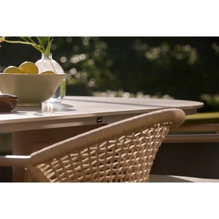 Hartman Valencio Tuintafel 220x100 - Cappuccino - afbeelding 4