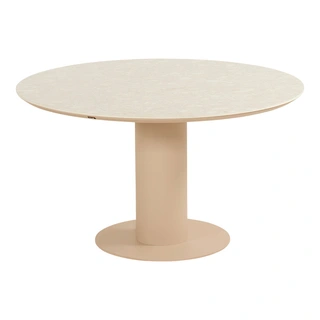 Hartman Zaragoza Dining Tuintafel Cappuccino - Ø120 cm