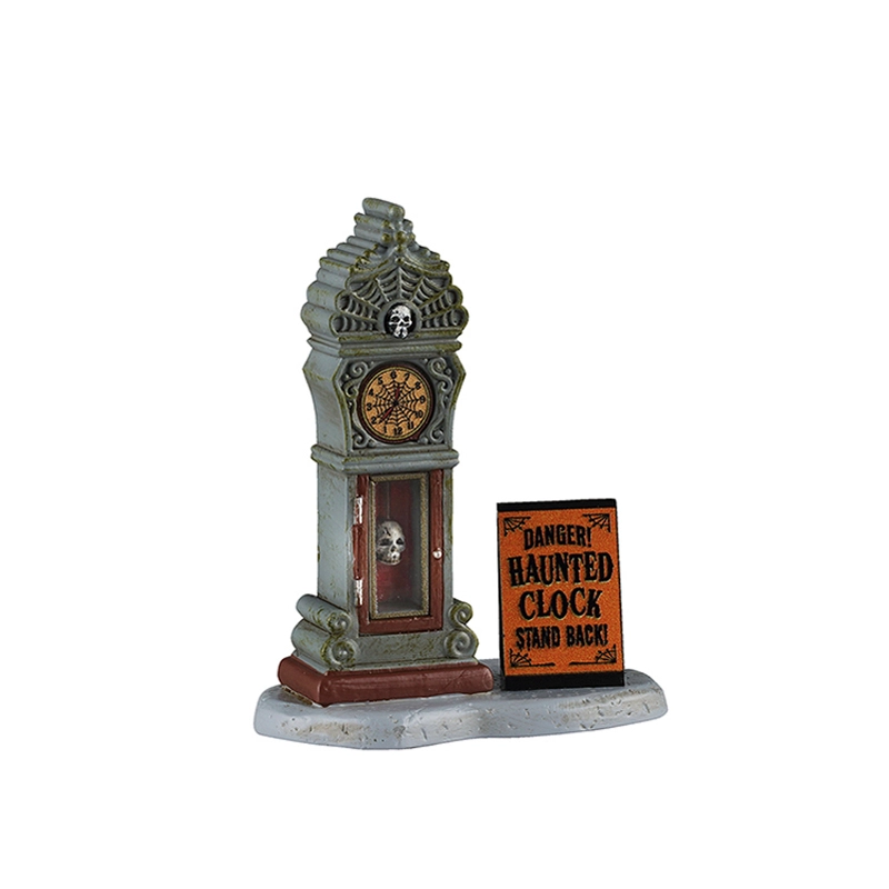 Lemax Haunted Clock Quarantine