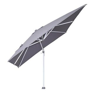 Garden Impressions Hawaii Zweefparasol 300x300 - Wit/Lichtgrijs - afbeelding 2