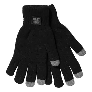 Heatkeeper I-Touch Gloves Black - L/XL | Tuincentrum De Boet