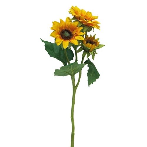 Kunst Helianthus Zonnebloem 37 cm