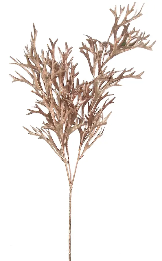 Kunst Hertshoorn Tak Ant.Goud - 71 cm