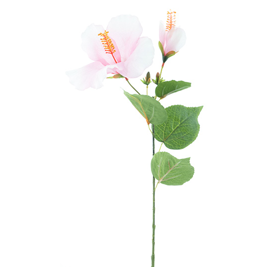 Hibiscus spray pink 64 cm