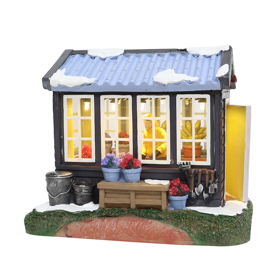 Santaville Hobbykas met LED