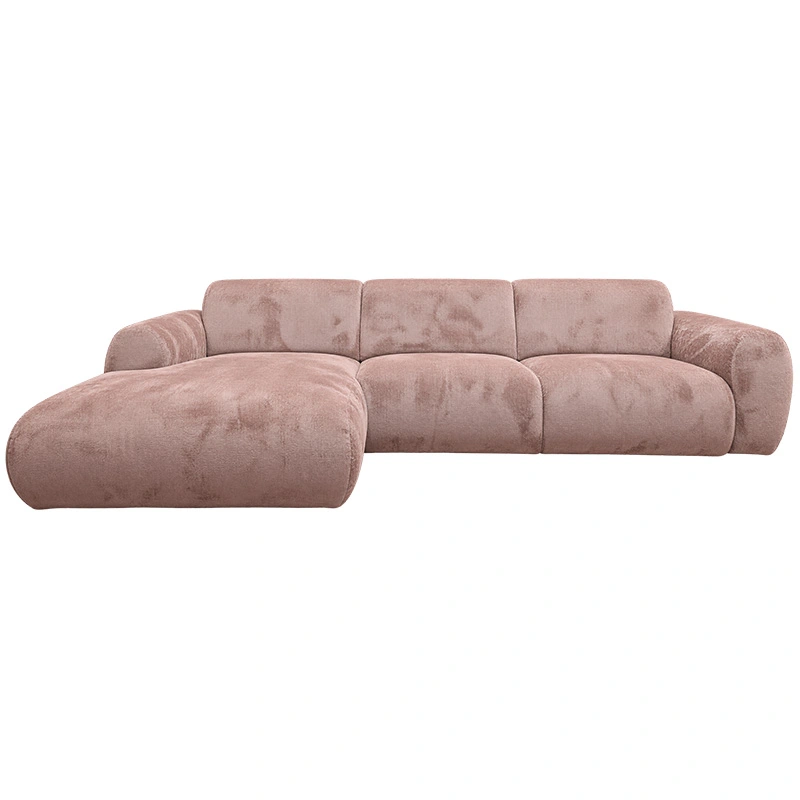 Hoekbank Comala Links - Roze - afbeelding 1