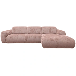 Hoekbank Comala Rechts - Roze