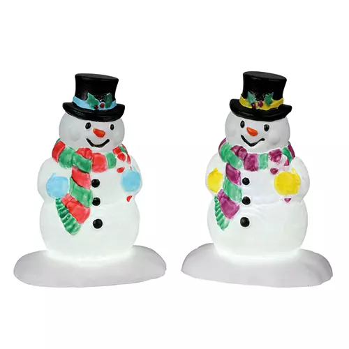 Lemax Holly Hat Snowman - 2 st.
