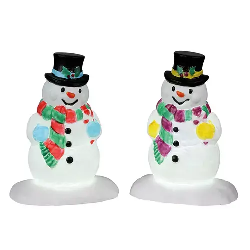 Lemax Holly Hat Snowman - 2 st.