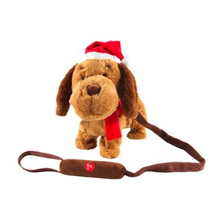 Hond Lopend met Riem Muziek - 30 cm