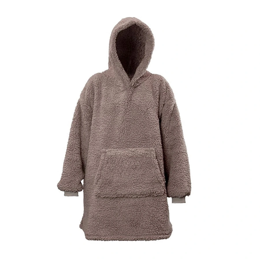 Unique Living Hoodie Teddy - Taupe