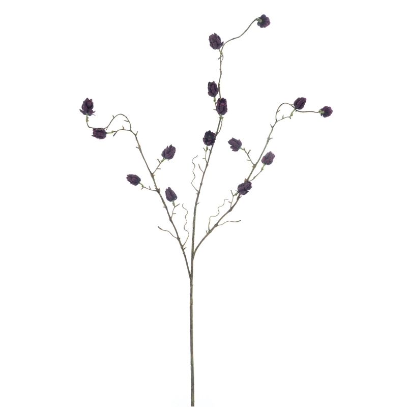 Kunstbloem Hop flower Spray Flers Paars - 96 cm