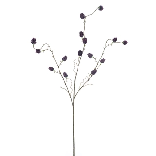 Kunstbloem Hop flower Spray Flers Paars - 96 cm