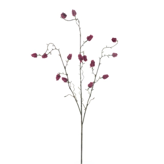 Kunstbloem Hop flower Spray Flers Rood - 96 cm