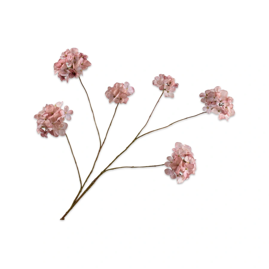 Kunstbloem Hortensia Mauve - 121 cm