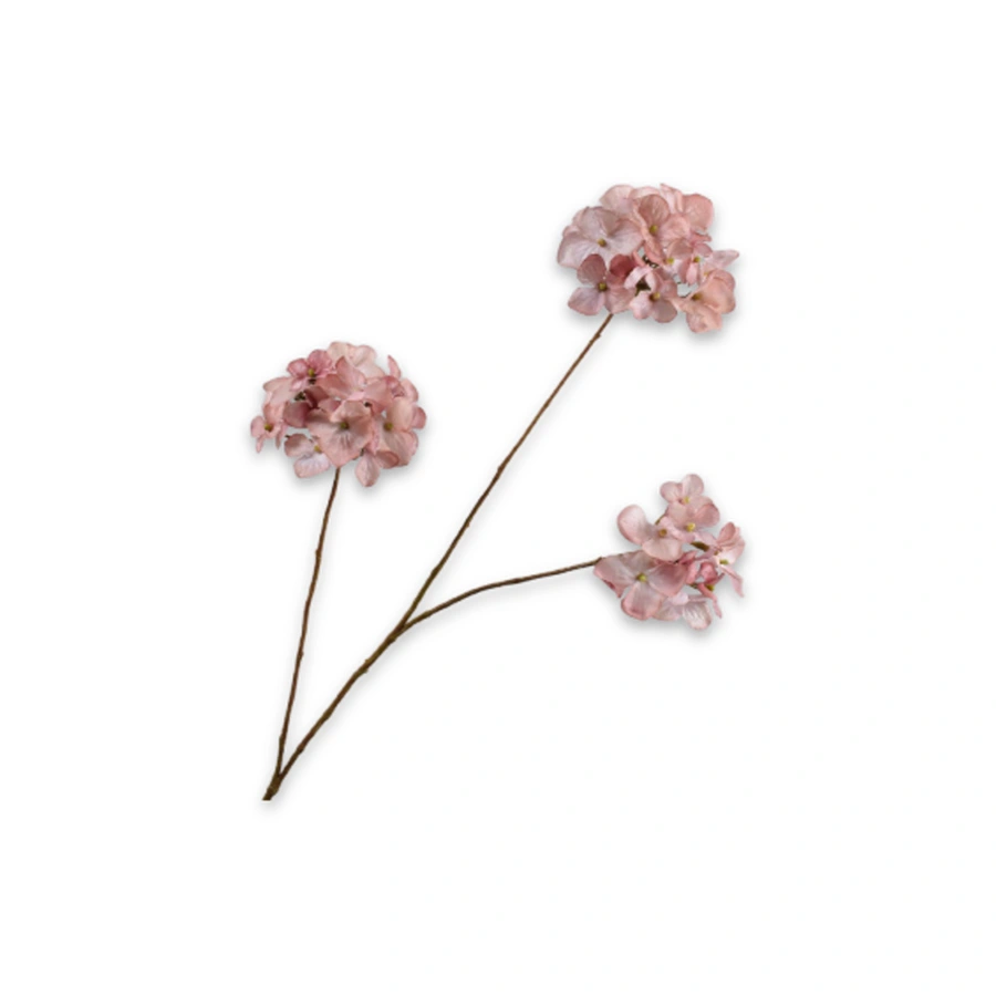 Kunstbloem Hortensia Mauve - 85 cm